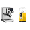 Rancilio Silvia BC PID + Eureka Mignon Specialita, CR yellow