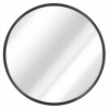 Zrkadlo - Zrkadlo v čiernom ráme okrúhle zrkadlo 50 cm (Zrkadlo - Zrkadlo v čiernom ráme okrúhle zrkadlo 50 cm)