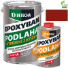 EPOXYBAN® epoxidový nátěr na podlahy Barva (odstín): RAL 3000 - ohnivě červená, Velikost balení: 5 kg, Stupeň lesku: lesk