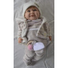 Realistické miminko holčička Mája v zimním od španělské firmy Marina & Pau (Sugar Winter- 42 cm)