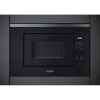 Whirlpool WMF201G Vstavaný Mikrovlnná rúra s grilom 20 L 800 W Čierna, Nerezová oceľ (WMF201G)