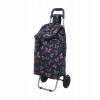 Nákupní taška na kolečkách HOPPA ST-57105 Butterfly tmavě modrá