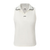 Slazenger Women's Sleeveless Polo Neck Performance Vest White 12 (40)