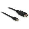 Delock kabel DisplayPort mini (samec) na Displayport (samec), 3 metre 82699
