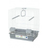 Klietka pre vtáky PRIMO Carla 40cm biela/sivá Zolux