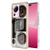 Gumený 3D kryt Marble na Xiaomi 13 Lite - Retro Radio
