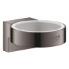 Grohe Selection - Držiak pohára/mydlovničky, Hard Graphite 41027A00