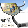 2KS CYKLISTICKÉ SPÄTNÉ ZRKADLO S REGULÁCIOU 360° PRE RIADIDLÁ 20-24 MM