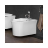 DURAVIT White Tulip závesný bidet s otvorom, s prepadom, 370 x 540 mm, biela, s povrchom WonderGliss, 22931500001