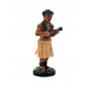HULA DOLL, bábika, plyšová hračka do auta, UKULEL 839 M