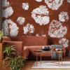 Wallart Tapeta Foglia Rust - na mieru