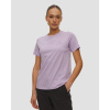 Dámske Tričko Arcteryx Kragg Sl Cotton Emblem Crew Ss W Fialové