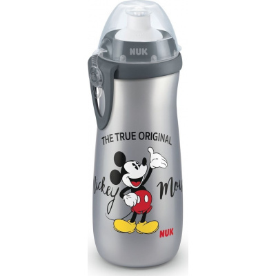 Dětská láhev NUK Sports Cup Disney Cool Mickey 450 ml grey