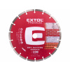 EXTOL Kotúč rezný diamantový segmentový 230mm 108715