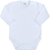 Dojčenské body celorozopínacie New Baby Classic biele - Biela - 50