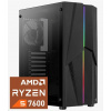 PRESTIGIO Gamer, Ryzen 5 7600, RX7800XT/16GB, 32GB DDR5, SSD 1TB, WIFI, FDOS PSGR576D32S1T78XTN Prestigio