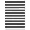 Roleta zebra, čierna, šírka tkaniny 100,9 cm, polyester
