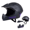 W-tec Downhill prilba Campanero Noir Violet (Velikost: L (58-61))