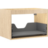 Mexen Box-A korpus skrinky pod umývadlo 70 cm, 1 zásuvka, dub - 91AX0-0700-470-1-81