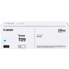 Canon originálny toner T09C - azúrový - výťažnosť 5900 strán