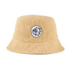 Buldog Bucket Hat výšivka béžová