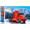 Norimpex - Puzzle Diamantový obraz: Červené nákladné auto Kenworth 30x40cm - 1-39 dielov