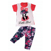 Detský komplet - Baby Set SS 86 Multi -Colored 2 PCS. (Roztomilý set myši Minnie 86 cm 12-18 mc b 465*)