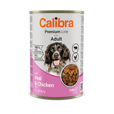 Calibra Premium Veal & Chicken 1,24 kg