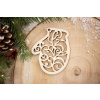 Drevená vianočná ozdoba Ornament Sada
