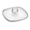 Skleněná poklice Diamond Lite PRO 28 x 28 cm - WOLL (Poklice z tvrzeného skla 28 x 28 cm Diamond Lite PRO - WOLL)