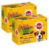 Vlhké krmivo PEDIGREE Adult pre psov v omáčke, 4 príchute, vrecúško 24x100 g