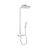 Hansgrohe Raindance Select E, sprchový set Showerpipe 360 s termostatom, EcoSmart 9 l/min, biela/chróm, HAN-27286400