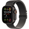 Apple Watch Ultra 2 GPS + Cellular 49mm Black Titanium Case with Black Titanium Milanese Loop - L
