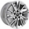 Peugeot 9814117777 7.0x16 5x108 ET40 silver