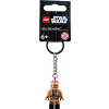 Přívěsek na klíče LEGO Star Wars 854288 Přívěsek na klíče – Pilot Luke Skywalker (673419394864)