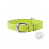 COLLAR Kožený obojok Glamour, 46-60cm /35mm, zelená