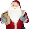 Dekorácia MagicHome Vianoce, Santa, červený, 120 cm