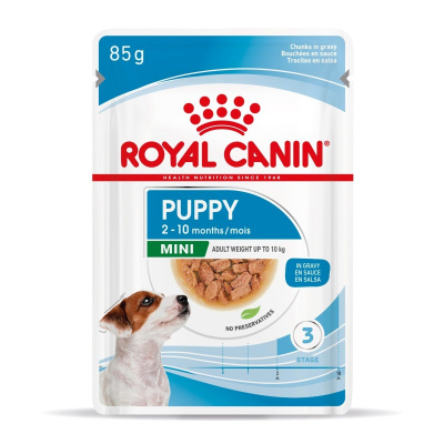 Royal Canin Mini Puppy - kapsičky pre psov 12 x 85 g