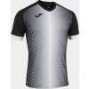 Joma Futbalový dres SUPERNOVA T-SHIRT BLACK-WHITE S/S Veľkosť: 2XS