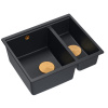 Quadron granitový drez Logan 150 Black