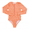 Swim Essentials Plavky s dlhým rukávom s UPF 50+ Srdiečka 62/68
