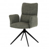 Autronic BONTEC Jedálenská stolička, sivá, látka, DCH-D1328 GREY2 Farba: Zelená