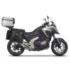 SHAD Kompletná sada sedlových brašní SHAD TERRA TR40 adventure a hliníkového kufra SHAD TERRA 48L vrátane montážnej sady SHAD HONDA NX 750 X 2021-