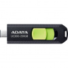 ADATA UC300 USB kľúč 256 GB USB Typ-C 3.2 Gen 1 (3.1 Gen 1) Čierna, Zelená (ACHO-UC300-256G-RBK/GN)
