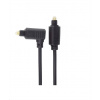 PremiumCord Kabel Toslink - Toslink 90°, tloušťka kabelu:4.0mm, délka 2m kjtos3-2