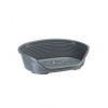 Pelech plast SIESTA DLX tm.šedý FP DLX 6 tm.šedý 70,5x52x23,5cm