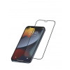 Ochranné tvrzené sklo pro celý displej Cellularline CAPSULE pro Apple iPhone 13 Pro Max, černé