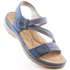 Comfortable Rieker W RKR587 blue sandals (190134) Black 37