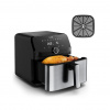 Tefal Easy Fry Mega EY855D10 fritéza Samostarný 7,5 L Samostatný 2020 W Teplovzdušná fritéza Čierna, Nerezová oceľ (EY855D10)