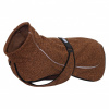 Rukka pets Flísová bunda pre psa Rukka Comfy Knit hnedá Veľkosť: 35